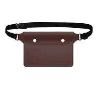 Waterproof Waist Bag, Waterproof Waist Bag, Adjustable Dry Protector for Passport Wallet and Documents Safe Protection, Black/White, Consulte la descripción, See description