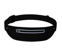 Waterproof Waist Belt Bag - Adjustable Running Belt and Mobile Phone Organiser for Hiking, Jogging Cycling | Slim Storage Bag for Sports Equipment for Men and Women | Suitable for, black, Siehe
