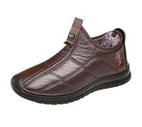 waterproof walking boots for men Men's Spring And Winter Cotton Shoes With Thick Cotton Boots Soft Sole Fashion Warm Adult waterproof walking for men shoes