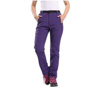 Waterproof Walking Trousers for Women Hiking Trousers Women Convertible Performance Athletic-Ladies Palazzo Trousers with Pockets Comfy Lounge Outdoor Trousers Running Joggers Sweatpants