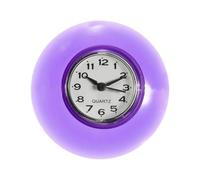 Waterproof Wall Clock | Water Resistant Suction Cup Clock | Silent Non-Ticking Large Wall for Bathroom, Bedroom, Kitchen, Office