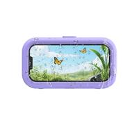 Waterproof Wall Mount - ABS 20.5x11cm | Adjustable Touch-Friendly Mobile Cradle | Secure Bathroom Media Viewing Solution For Bathing Cooking Streaming Hands-Free Convenience