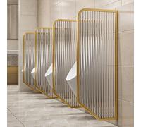 Waterproof Wall-Mounted Urinal Divider - Men's Bathroom Partition Screen for Schools, Kindergartens, Shopping Malls & Public Toilets