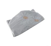 Waterproof Washable Fan Dust Cover with Child Safety Anti Pinch Feature, Elastic Bottom for Secure Fit and All Inclusive Coverage for Pedestal Fans (C)