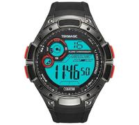 Waterproof Watch 10 ATM 100m Luminous Sport Diving Watch with Alarm Clock, Chronograph, Dual Time Zone, 12/24 Hour Format