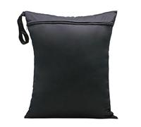 Waterproof Wet & Dry Bag, 50x40cm, Reusable Multipurpose Storage Bag, Washable, Suitable for Swimming, Camping, Gym Travel, Black Eco-Friendly Design (1PC)