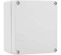 Waterproof White Junction Box 80mm x 110mm x 70mm ABS Enclosure Outdoor Lighting Cable Electrics Connection