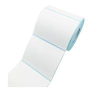 Waterproof Width 100mm Blank White Direct Print Thermal Paper Sticker for Label Price Tag(100X75mm-600pcs)