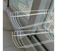 Waterproof Window Seal Strip, 300cm Cuttable Rubber Rain Guard for Doors & Windows, Effective Drip Cap & Weather Protection