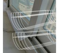 Waterproof Window Seal Strip, 300cm Cuttable Rubber Rain Guard for Doors & Windows, Effective Drip Cap & Weather Protection