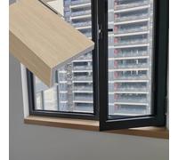 Waterproof Window Sill Cover And Protector Plate, Easy-To-Install Composite Cover For Old Wooden Window Sills, Ledges, And Interior Siding Repair(100X25Cm (39 3/8"X9 7/8"))