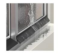 Waterproof Window Weather Bar, Self Adhesive Rubber Seal Strip for Windows and Cars Black Multiple Sizes(4.5cm,2.5m(8.2ft))