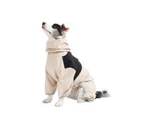 Waterproof Windproof Dog Jumpsuit For Medium To Large Breeds - Ideal For Border Collie, Labrador, Shiba Inu(Beige waterproof jacket,7XL)