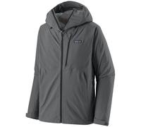 Patagonia - Hiking Jacket - M's Granite Crest Rain Jkt Forge Grey w/Black for Men - Size M Grey M