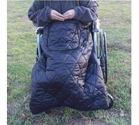Waterproof Windproof Wheelchair Blanket, Thermal Fleece Lined Cover for Elderly and Disabled, Lower Body Legs Apron for Outdoor Use
