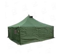 Waterproof winter green canvas wall surplus tents disaster relief