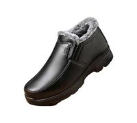 Waterproof Winter Shoes Men's Winter Shoes Men's Warm Lined Casual Shoes Outdoor Hiking Thermal Boots Outdoor Snow Boots Trekking Shoes Thermal Autumn Shoes Vegan Boat Shoes Lightweight, black, 9 UK