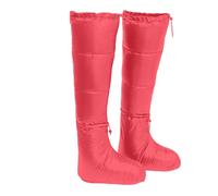 Waterproof Winter Socks - Insulated Duck Down Slippers, Ultra-light Adjustable Booties, Soft Interior | Versatile Outdoor Camping Hiking Backpacking Travel Adventure Sleeping Warm Footwear