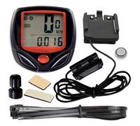 Waterproof Wired Bike Speedometer Speedometer with Digital LCD, Multi-Feature Mileage Counter | Accurate Cycling Data Display for Scooters, Mountain Bicycles, PE