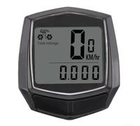 Waterproof Wireless Bicycle Odometer with Backlight LCD Display Speedometer Cycling Computer for Tracking Speed Distance and Running Time