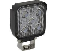 Waterproof Work Light & Mounting Bracket -15W SMD LED - 83mm Square Flash Torch