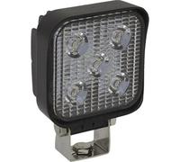 Waterproof Work Light & Mounting Bracket -15W Smd Led - 83mm Square Flash Torch