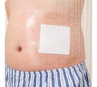 Waterproof Wound Bandage Patches with Absorbent Gauze Pads, Large Wound Dressings Pads,Post Surgical Shower Wound Cover Protector,20CMx20CM,6PCS