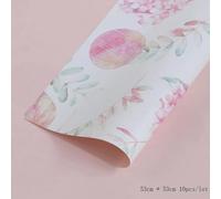 Waterproof Wrapping Flower Paper Waltz Flower Shop Supplies Gift Bouquet Packaging Art Paper 10 Sheets
