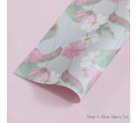 Waterproof Wrapping Flower Paper Waltz Flower Shop Supplies Gift Bouquet Packaging Art Paper 10 Sheets