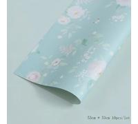 Waterproof Wrapping Flower Paper Waltz Flower Shop Supplies Gift Bouquet Packaging Art Paper 10 Sheets
