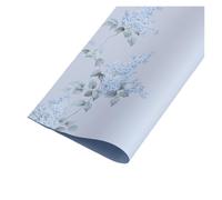 Waterproof Wrapping Flower Paper, Waltz Shop Supplies, Present Bouquet Packaging Art, 10 Sheets(Purple01)