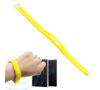 Waterproof Wristband - 13.56MHz Access Control Bracelet, Identification Payment IC Wristband | Game Centers Amusement Parks Concert Events Fitness Water Parks Portable Storage Management