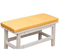 Waterproof yellow two seater bench cushion 150x30cm Thick, comfortable seat cushion for garden, patio, swing Cushion mat for garden furniture