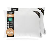 Waterproof Zippered Pillow Protectors 50 x 75 cm, Pack of 2, Bedbug proof