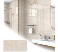 WaterproofCeiling Tiles Panels for Bathroom & Kitchen 80cm x 40cm m Thick Easy GlueUp Installation Washable Shower Wall Covering 55 Pack