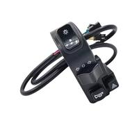 Waterproofed Electric Bike Switches Multifunction Handlebars Combination For Horn Headlight And Turn Signals Electric Bike