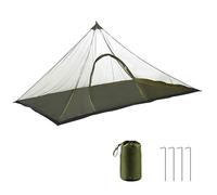 Waterproofed Polyester Meshes Outdoors Family Picnics Outdoor Mosquitoes Curtain For Picnics Fishing Yard Family Friendly Camping Tent With Ground Stakes
