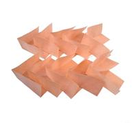 Waterproofing Corner Shower Membrane 4-Pack| Polyethylene Seamless Inside Corners for Bathtub Steam Room Bathroom| Orange 14x14x5cm(10pc Inside)
