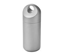 Waterproofs Pills Box Outdoor Metal Alloy Pocket Pills Holder Light Weight Travel Case Bottles Easy to Carry