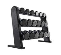 WaterRower NOHrD Dumbbells Set and Rack, Shadow