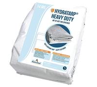 Watershed Innovations 14 Mil HydraTarp Heavy-Duty Waterproof Reversible Tarp, 10 by 12 Feet, White/Brown