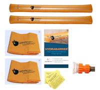 Watershed Innovations Best Sandbag Alternative - Hydrabarrier Standard 24 Foot Length 4 Inch Height. - Water Diversion Tubes That are The Lightweight, Re-usable, and Eco-Friendly - Bulk - 2 Pack