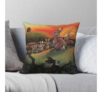 Watership Down Richard Adams Square Pillowcase Polyester Linen Velvet Pattern Decor Throw Pillow Case Home Cushion Case