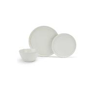 Waterside 12 Piece Reactive Glaze Dinner Set White