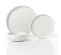 Waterside 12Pc White Porcelain Lipped Dinner Set