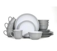 Waterside - 16 Piece Camden Dinner Set - Grey