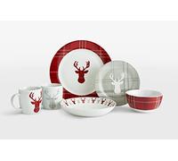 Waterside - 30 Piece Highland Stag Dinner Set