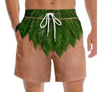 Waterside Shorts for Men Novelty Swim Trunks with Fast-Drying Polyester Drawstring Pockets Roomy Coverage Holiday Mens Novelty Swim Trunks Fast Drying Beach Shorts Drawstring Pool Vacation Roomy Cut