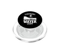 Waterskiing - I look this good because i am a Waterskier PopSockets PopGrip for MagSafe