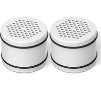 Waterspecialist WHR-140 Shower Head Water Filter, Replacement for Culligan WHR-140, WSH-C125, HSH-C135, ISH-100, with Advanced KDF Filtration Material, Pack of 2